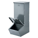 Small Animal Habitats & Cages: VEVOR Hog Feeder 2.2 Bushel Metal Double Door Pig Feeder Feeding up to 5 Hogs