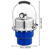 Automotive Repair & Speciality Tools: Vevor Pneumatic Air Pressure Bleeder Brake Bleeder and Clutch Bleeder Valve System Kit
