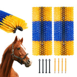 Pet Grooming Supplies: VEVOR Livestock Scratching Brush 2Pcs Itch Relief Horse Scratcher Brush 20 in
