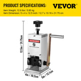 Cutters: VEVOR Wire Stripping Tool 0.06-0.98 Inch Cable Wire Stripping 1 Cutting Blade Wire for cutting and Stripping Scrap Copper Wire