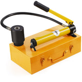 Hand Tools: VEVOR 15 Ton Hydraulic Knockout Punch Kit, 1/2" to 4" Conduit Hole Cutter Set, KO Tool Kits with Puncher 10 Piece, Metal Sheet Driver Tools, For Aluminum, Brass, Stainless Steel, Fiberglass and Plasti