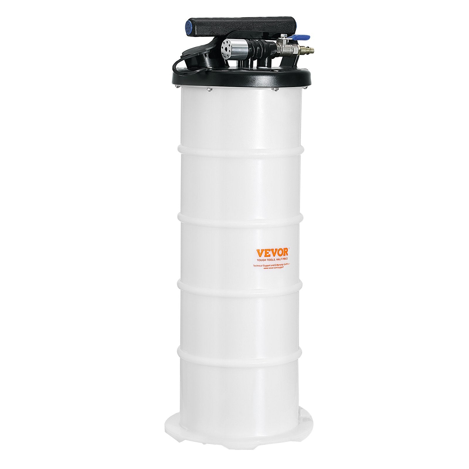 Fuel & Exhaust: VEVOR Fluid Extractor, 6.5 Liters Capacity, Pneumatic/Manual Oil Changer Vacuum Fluid Extractor with Dipstick and Liquid Suction Hose, Oil Extractor Change Pump for Automotive Fluids Vacuum Evacuation