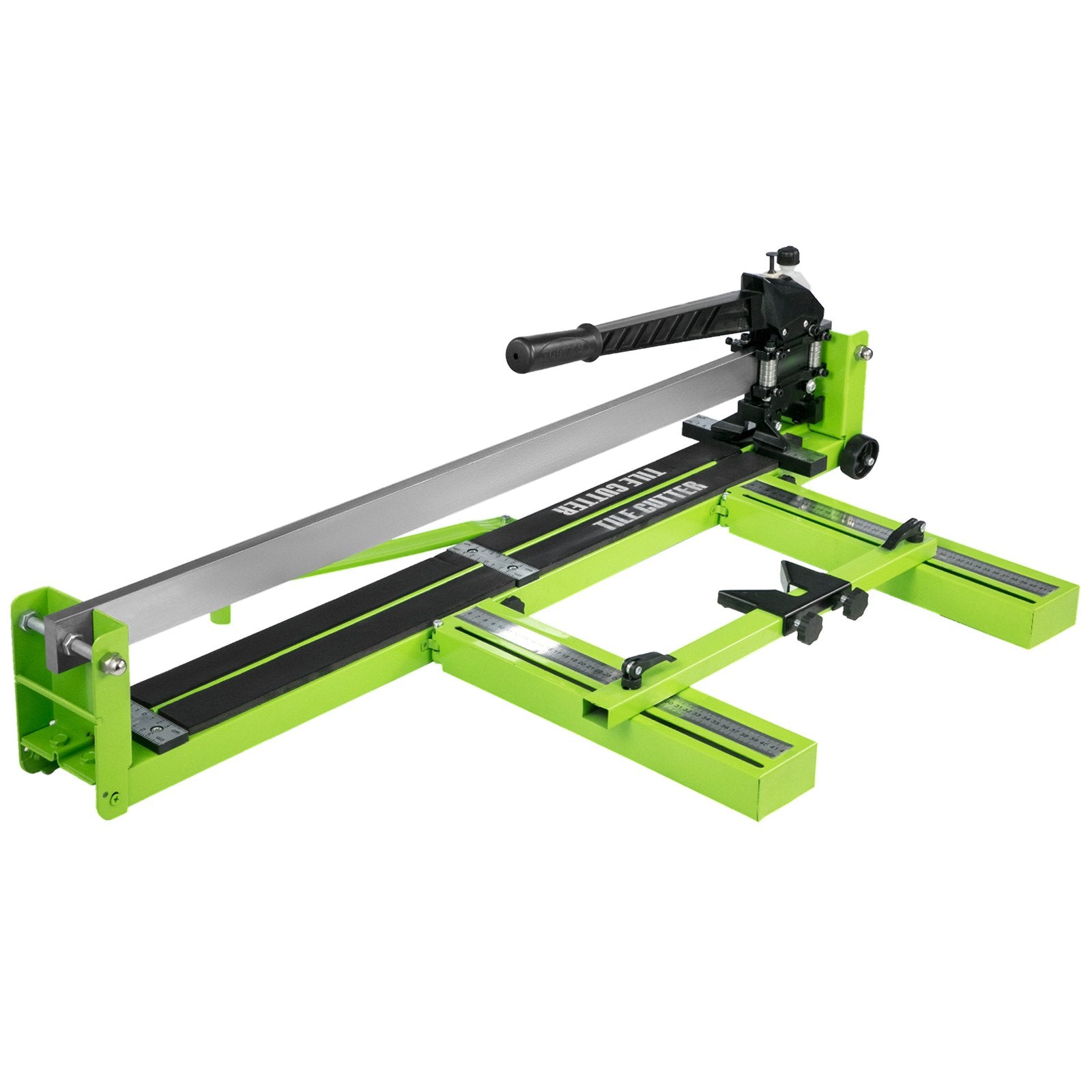 Saw Accessories: VEVOR Tile Cutter 31.5 Inch Manual Tile Cutter 1.4 Inch Tile Cutting Machine Ceramic Porcelain Tile Cutter w/Laser Guide All-Steel Frame and Bonus Spare Cutter Wheels Tile Cutter Hand Tool