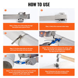 Washing Machines: VEVOR Banding Strapping Kit with Strapping Tensioner Tool, 30 m Length 304 Stainless Steel Banding, 100 Metal Seals, Pallet Packaging Strapping Banding Kit, Banding Packaging Strapping for Packing