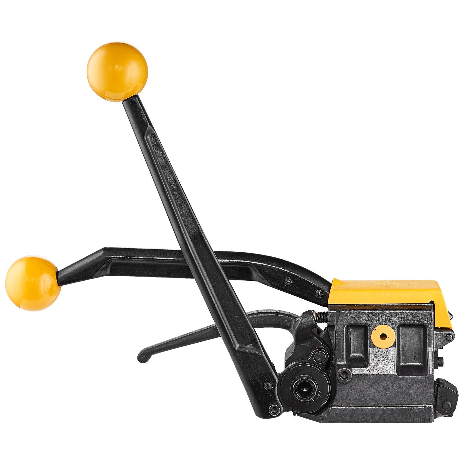 Steel Strapping Tool for 13-19 mm Width, 3-in-1 (Tensioner, Crimper, Cutter) Manual Belt Packaging Banding Machine Packaging Metal Steel Strapping Banding Tool Machine for Stainless Steel Strap