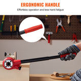 Men's Underwear: VEVOR Ratchet Pipe Threader Kit, 1/4" NPT - 1-1/4" NPT Manual Ratcheting Pipe Threader, Portable Pipe Threading Tool Set with 6PCS NPT Dies, Storage Case for Galvanized Aluminum Iron Copper Pipes