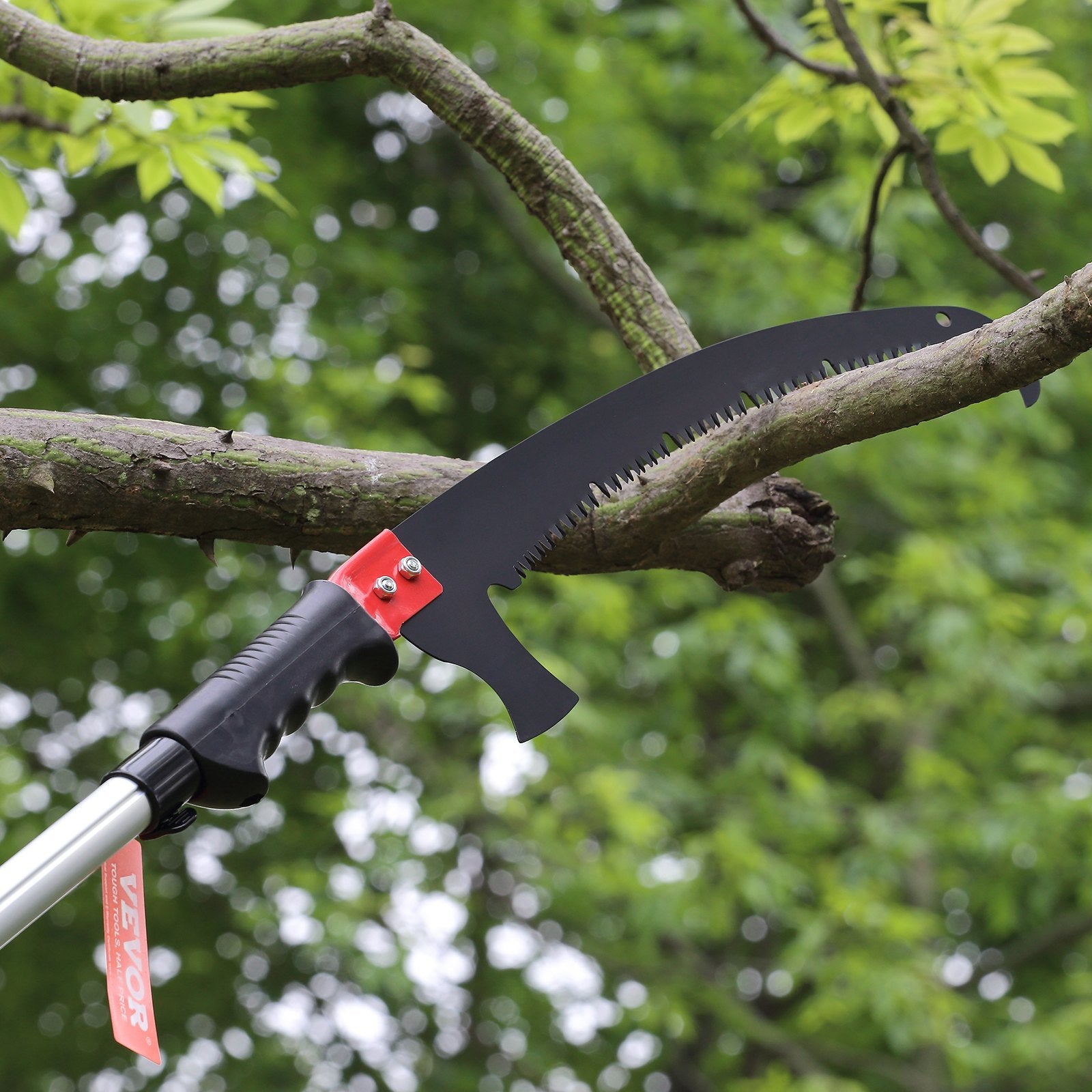 Umbrellas & Sunshades: VEVOR Manual Pole Saw Extendable Tree Pruner 1.5 m-6.1 m Aluminum Alloy Pole