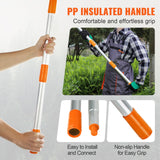 Umbrellas & Sunshades: VEVOR Manual Pole Saw Extendable Tree Pruner 1.4 m-3 m Aluminum Alloy Pole