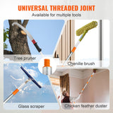 Umbrellas & Sunshades: VEVOR Manual Pole Saw Extendable Tree Pruner 1.4 m-3 m Aluminum Alloy Pole