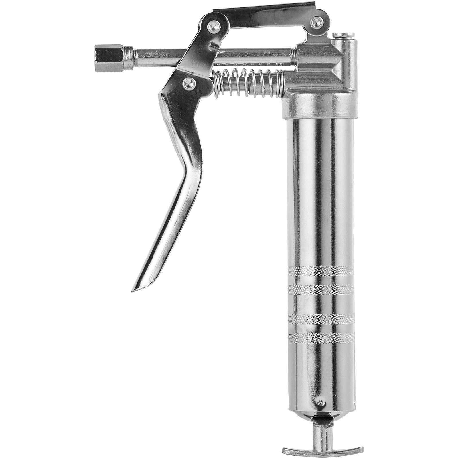 Cleaning & Care: VEVOR Pistol Grip Grease Gun, 3500 PSI, 4 OZ / 120 CC Capacity Heavy Duty Professional Grease Gun, with 11.65 Inch Flexible Hose 2 Black Flat Couplers, 1 Reinforced Nozzle, and 2 Rigid Metal Pipes