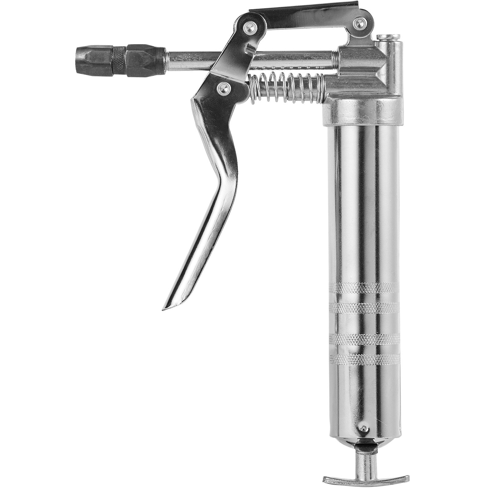 Cleaning & Care: VEVOR Pistol Grip Grease Gun, 3500 PSI, 4 OZ / 120 CC Capacity Heavy Duty Professional Grease Gun, with 11.65 Inch Flexible Hose 2 Black Flat Couplers, 1 Reinforced Nozzle, and 2 Rigid Metal Pipes