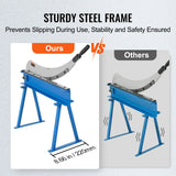 Saw Accessories: VEVOR 800mm Manual Hand Plate Shear for Metal Sheet Processing, Benchtop Cutter with Q235 Material, for Crafts Thick Steel Crafting, Heavy Duty Roll Press Machine for Builders, DIY Enthusiasts