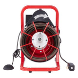 Automotive Repair & Speciality Tools: VEVOR Drain Cleaner Machine Drain Auger 50FT x 1/2 Inch Manual Feed & 4 Cutters