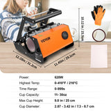 Disposable Cups: VEVOR Mug Heat Press Tumbler Heat Press Machine Sublimation Printing 11-30oz Cup