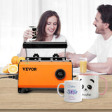 Disposable Cups: VEVOR Mug Heat Press Tumbler Heat Press Machine Sublimation Printing 11-30oz Cup