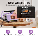 Speciality Appliances: VEVOR Tumbler Heat Press Machine 11-30oz Mug Press Sublimation Tumblers Purple