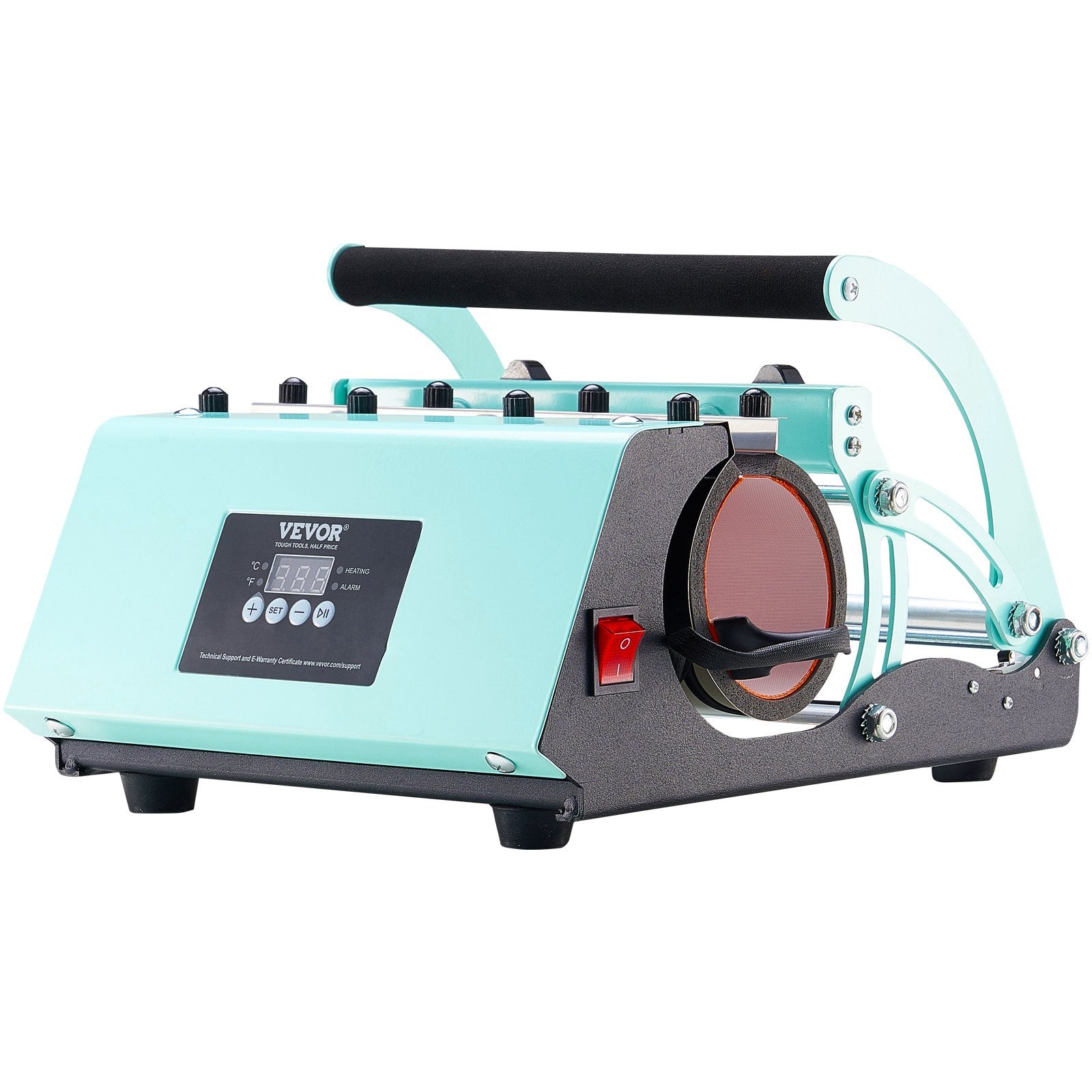 Disposable Cups: VEVOR Tumbler Heat Press Machine 11-30oz Mug Press Sublimation Tumblers Green
