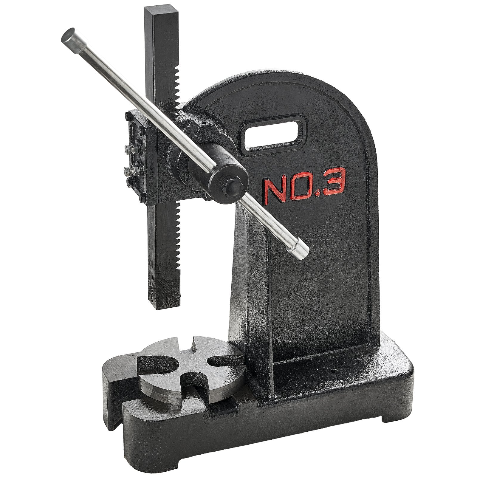 Saw Accessories: VEVOR Arbor Press, 3 Ton Manual Arbor Press, 30.99" Maximum Height, Cast Iron Heavy-duty Manual Desktop Arbor Press, Precision Hand Press for Stamping, Bending, Stretching, Forming