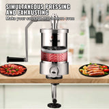 Speciality Appliances: VEVOR Sausage Stuffer 2.5LBS/1.5L Capacity Homemade Sausage Maker Stainless Steel