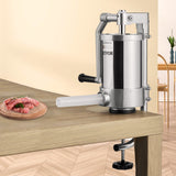 Speciality Appliances: VEVOR Sausage Stuffer 2.5LBS/1.5L Capacity Homemade Sausage Maker Stainless Steel