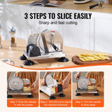 Toasters & Grills: VEVOR Manual Bread Slicer 0-6" Cheeser Butter Cutting  for Kitchen Restaurant