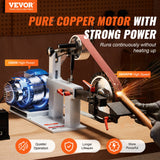 Sanding Accessories: VEVOR Belt Grinder Sander, 72 x 2-Inch Variable Speed Belt Polisher with VFD, 1500W 2HP Polishing Grinding Machine with 3 Grinding Moulds & 3PCS Sanding Belts for Metalworking, Knife Making