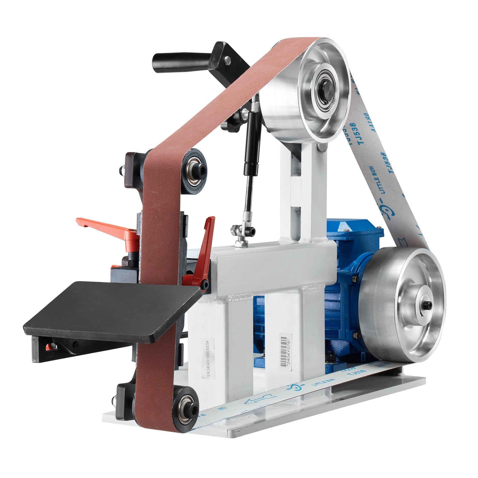 Sanding Accessories: VEVOR Belt Grinder Sander, 72 x 2-Inch Variable Speed Belt Polisher with VFD, 1500W 2HP Polishing Grinding Machine with 3 Grinding Moulds & 3PCS Sanding Belts for Metalworking, Knife Making