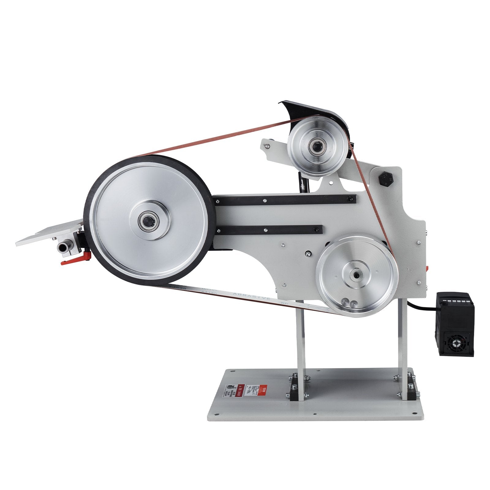 Sanding Accessories: VEVOR Belt Grinder Sander 72 x 2-Inch Belt Polisher with VFD 3 Grinding Moulds