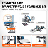 Desktops & Accessories: VEVOR Belt Grinder Sander, 30 x 1-Inch Variable Speed Belt Polisher with VFD, 550W Polishing Grinding Machine with 2 Grinding Moulds & 3PCS Sanding Belts for Metalworking, Knife Making