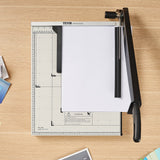 Cutters: VEVOR Paper Cutter, Guillotine Trimmer, 457 mm Cut Length, 20 Sheets Capacity, Heavy Duty Guillotine Paper Cutter with Guard Rail/Blade Lock for Cardstock/Cardboard, Paper Trimmer for Home Office