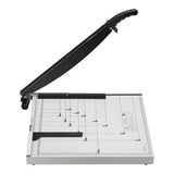 Cutters: VEVOR Paper Cutter, Guillotine Trimmer, 457 mm Cut Length, 20 Sheets Capacity, Heavy Duty Guillotine Paper Cutter with Guard Rail/Blade Lock for Cardstock/Cardboard, Paper Trimmer for Home Office