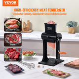 Farm Equipment: VEVOR Commercial Meat Tenderizer, Heavy Duty Stainless Steel Meat Tenderizer Machine, Quick and Easy Manual Operation Kitchen Tool, 148mm Feed Port for Beef, Turkey, Chicken, Pork, Steak, and Fish