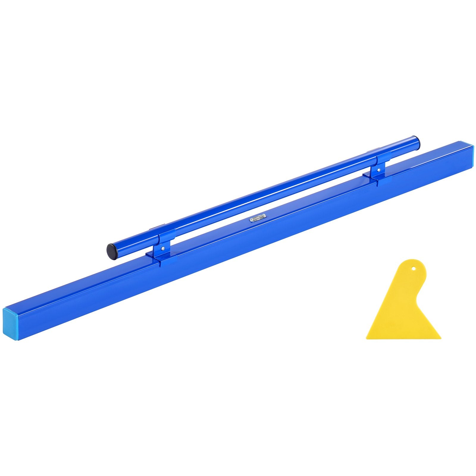 Foot Care: VEVOR Concrete Screed, 120.5 cm Screed with Level Vial, Easy Cleanup & End Cap Design, Aluminum Lightweight & Reversable Handle for Leveling Floors, Small-Scale Construction and Home Renovation