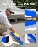 Foot Care: VEVOR Concrete Screed, 120.5 cm Screed with Level Vial, Easy Cleanup & End Cap Design, Aluminum Lightweight & Reversable Handle for Leveling Floors, Small-Scale Construction and Home Renovation