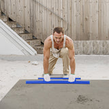 Foot Care: VEVOR Concrete Screed, 120.5 cm Screed with Level Vial, Easy Cleanup & End Cap Design, Aluminum Lightweight & Reversable Handle for Leveling Floors, Small-Scale Construction and Home Renovation