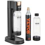 Gardening Tools: VEVOR Sparkling Water Maker, Soda Maker Machine for Home Carbonating, Seltzer Water Starter Kit with 2 BPA-free 1L PET Bottles, CO2 Cylinder, Compatible with Mainstream Screw-in 60L CO2 Cylinder
