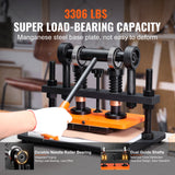 Cutters: VEVOR Leather Cutting Machine, 10.2 x 5.9 in Embossing Plate Manual Die Cutter, 0.47 in Pressure Stroke Leather Embossing Machine, Dual Guide Shafts Die Cut Machine for Various of Materials
