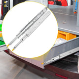 Basketball & Basketball Accessories: VEVOR Drawer Slides with Lock, 1 Pair 40 inch, Heavy-Duty Industrial Steel up to 500 lbs Capacity, 3-Fold Full Extension, Ball Bearing Lock-in & Lock-Out, Side Mount