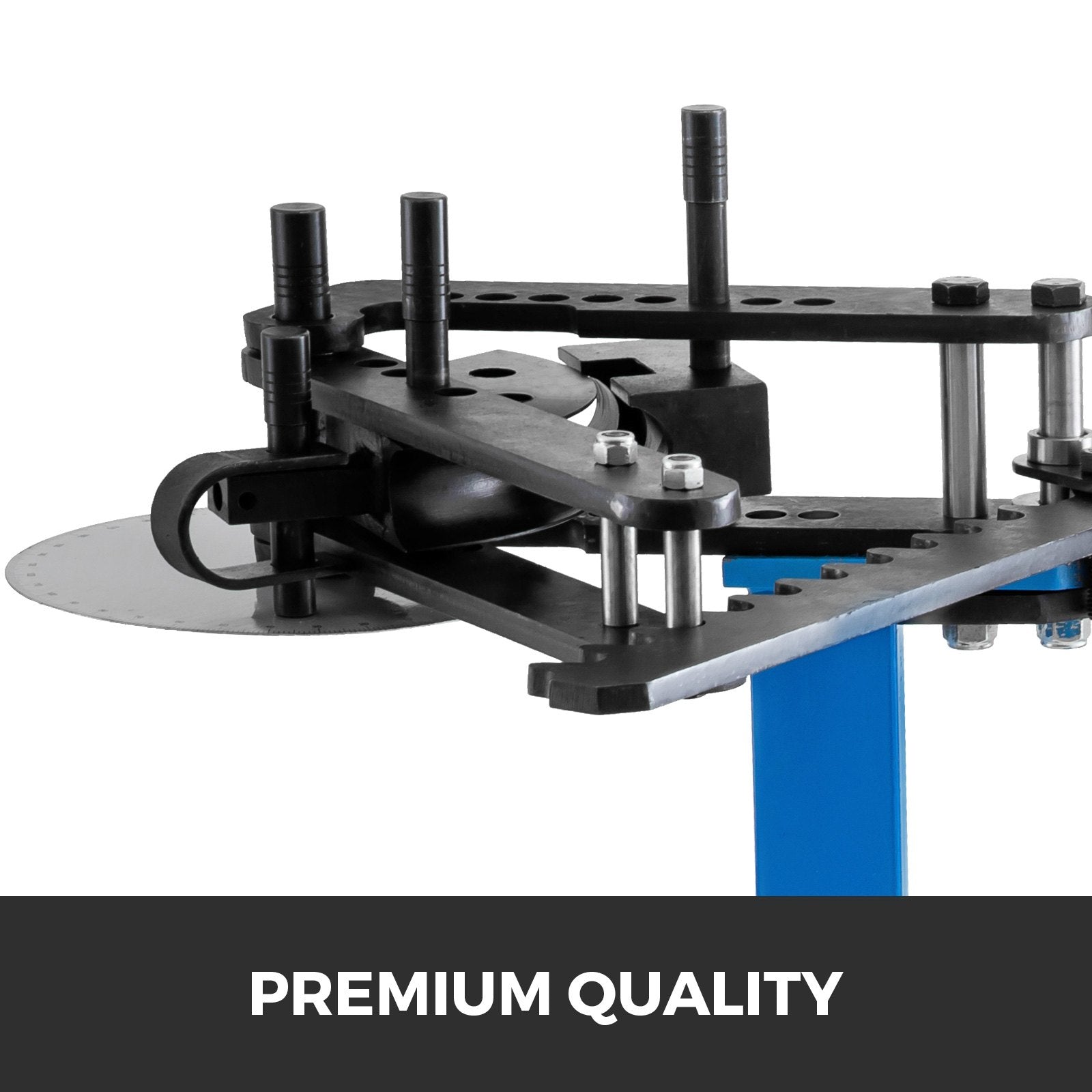 Automotive Repair & Speciality Tools: VEVOR Tube Bender Max Bending Degree 240°,Heavy Duty Metal Pipe and Tube Notcher With 3 Dies,Tube Pedestal Bender 0 up to 240 Degree,Metal Working Tools and Equipment