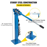 Audio Accessories: VEVOR YP-38 Metal Bender 1"-3" Flat Bar Square Rod Bending 7 Dies w/ Floor Stand