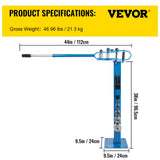 Audio Accessories: VEVOR YP-38 Metal Bender 1"-3" Flat Bar Square Rod Bending 7 Dies w/ Floor Stand