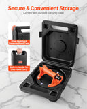 Tattoo Suppliers: VEVOR Vacuum Suction Cup, 203 mm Vacuum Glass Lifter with ABS Handle, 180 kg Max Lifting Capacity Tile Suction Cup Tool with Carrying Case for Lifting Large Tile, Granite, Drywall, Windows (1-Pack)