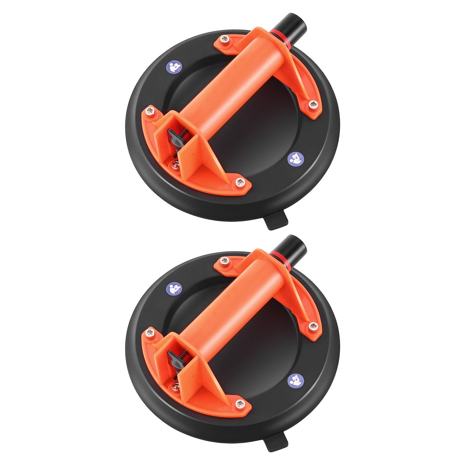 Tattoo Suppliers: VEVOR Vacuum Suction Cup, 203 mm Vacuum Glass Lifter with ABS Handle, 180 kg Max Lifting Capacity Tile Suction Cup Tool with Carrying Case for Lifting Large Tile, Granite, Drywall, Windows (2-Pack)