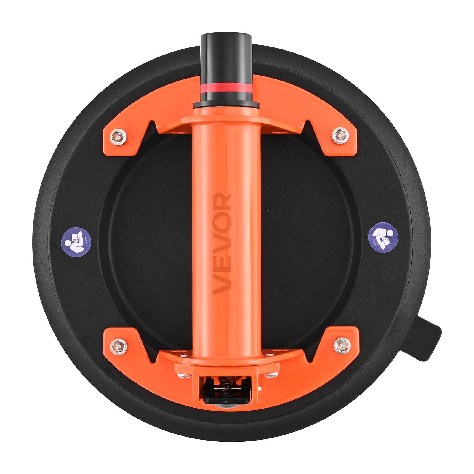 Tattoo Suppliers: VEVOR Vacuum Suction Cup, 203 mm Vacuum Glass Lifter with Metal Handle, 195 kg Max Lifting Capacity Tile Suction Cup Tool with Carrying Case for Lifting Large Tile, Granite, Drywall, Windows (2-Pack)