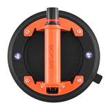 Tattoo Suppliers: VEVOR Vacuum Suction Cup, 203 mm Vacuum Glass Lifter with Metal Handle, 195 kg Max Lifting Capacity Tile Suction Cup Tool with Carrying Case for Lifting Large Tile, Granite, Drywall, Windows (2-Pack)