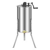 Beekeeping: VEVOR Honey Extractor, 2 Frame Manual Honey Spinner with Transparent Lid, Stainless Steel Honeycomb Drum Spinner with Height Adjustable Stand, Honeycomb Extraction Centrifuge Equipment for Beekeeping