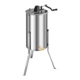 Beekeeping: VEVOR Honey Extractor, 2 Frame Manual Honey Spinner with Transparent Lid, Stainless Steel Honeycomb Drum Spinner with Height Adjustable Stand, Honeycomb Extraction Centrifuge Equipment for Beekeeping