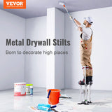 Automotive Repair & Speciality Tools: VEVOR Drywall Stilts Aluminum Tool Stilts 45.7-76.2cm Adjustable Painting Taping