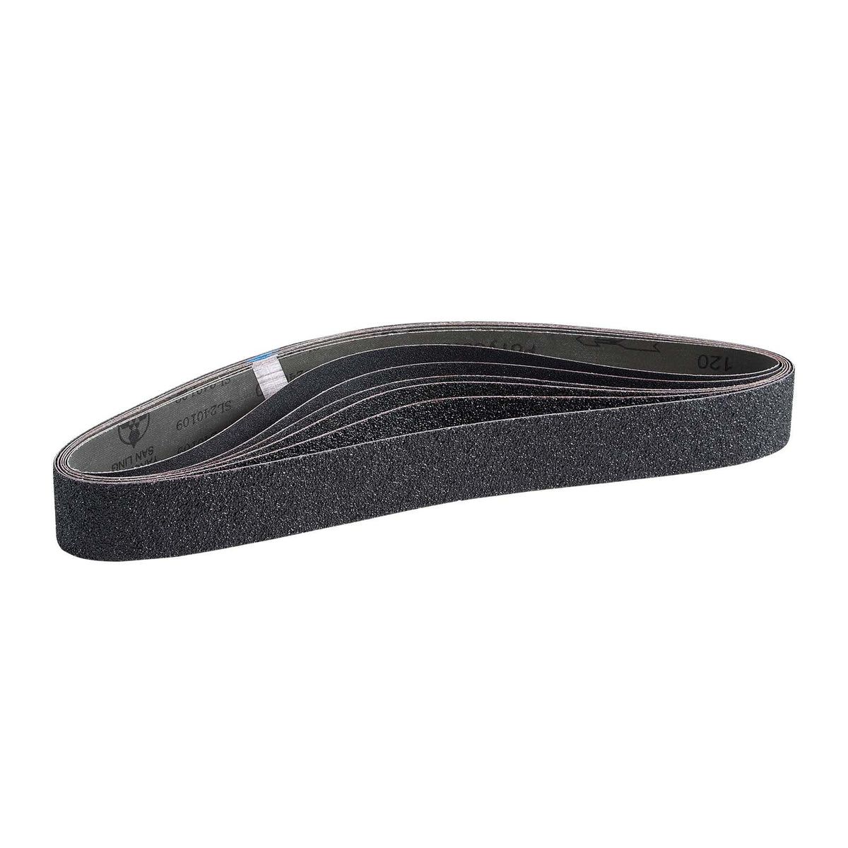 Sanding Belts, 50mm x 1066mm Belt Sander Sanding Belts, 6 PCS (Each of 36 40 60 80 100 120 Assorted Grits) Silicon Carbide for Knife Sharpening, Metalworking, Composites, Plastic Finishing