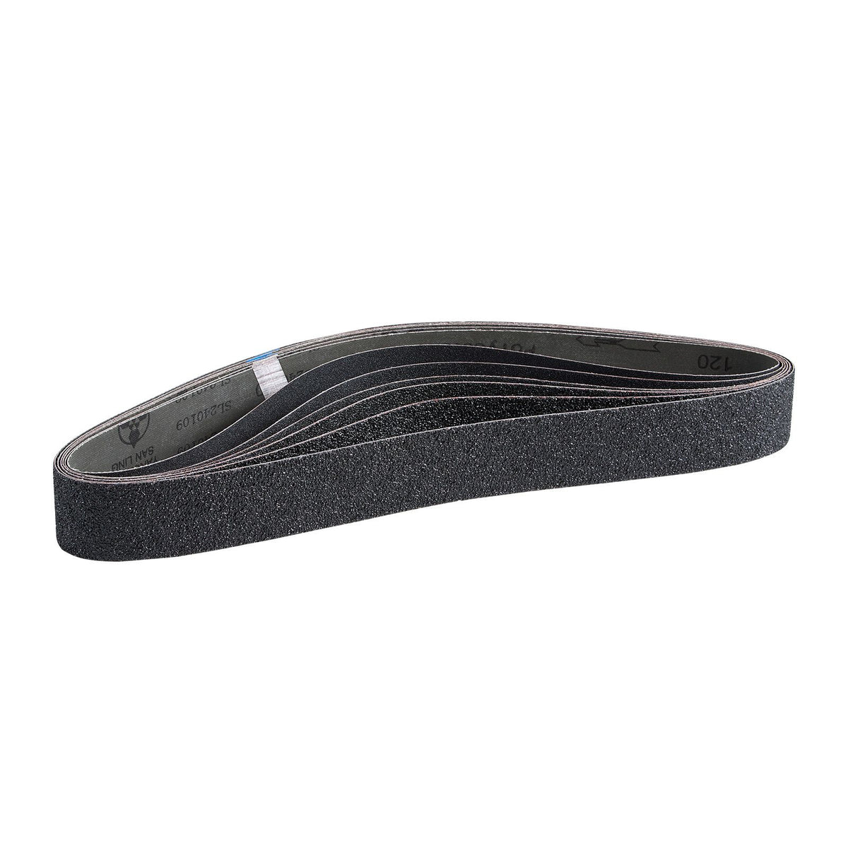 Sanding Belts, 50mm x 1066mm Belt Sander Sanding Belts, 6 PCS (Each of 36 40 60 80 100 120 Assorted Grits) Silicon Carbide for Knife Sharpening, Metalworking, Composites, Plastic Finishing